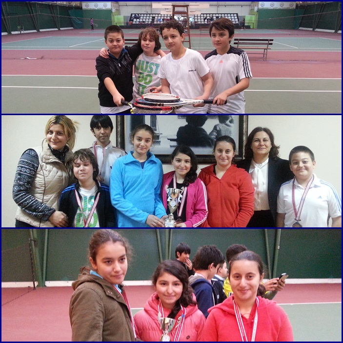 , ODTÜ G.V. ÖZEL KYÖD ORTAOKULU  Kocaeli Yıldız Kızlar Tenis Turnuvasında 3. Oldu..
