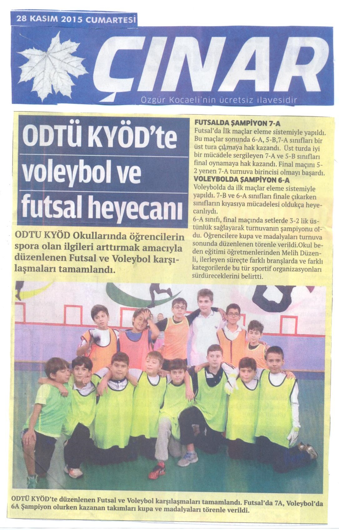 , Voleybol ve Futsal Heyecanı&#8230;