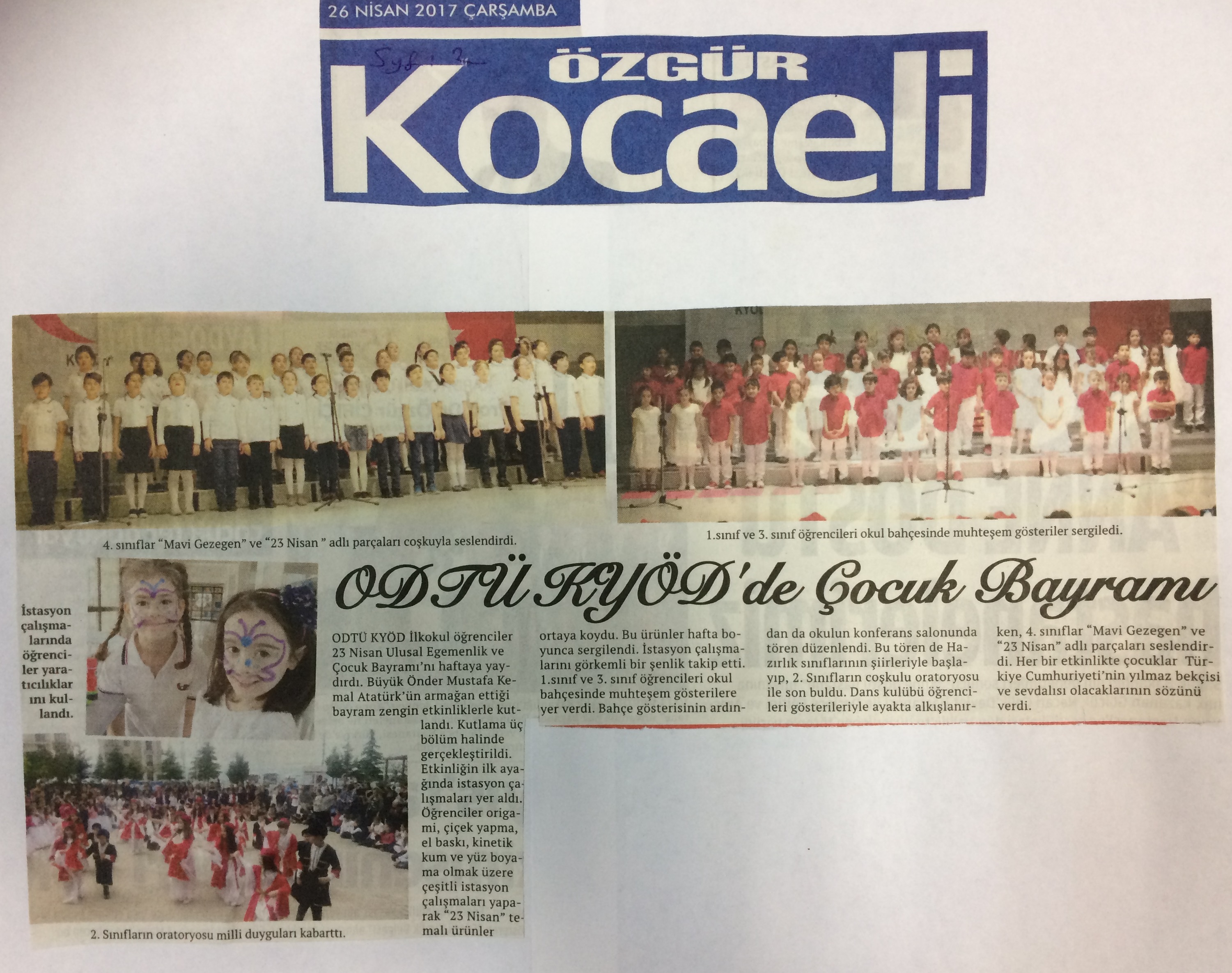 , ODTÜ KYÖD&#8217;de Çocuk Bayramı&#8230;