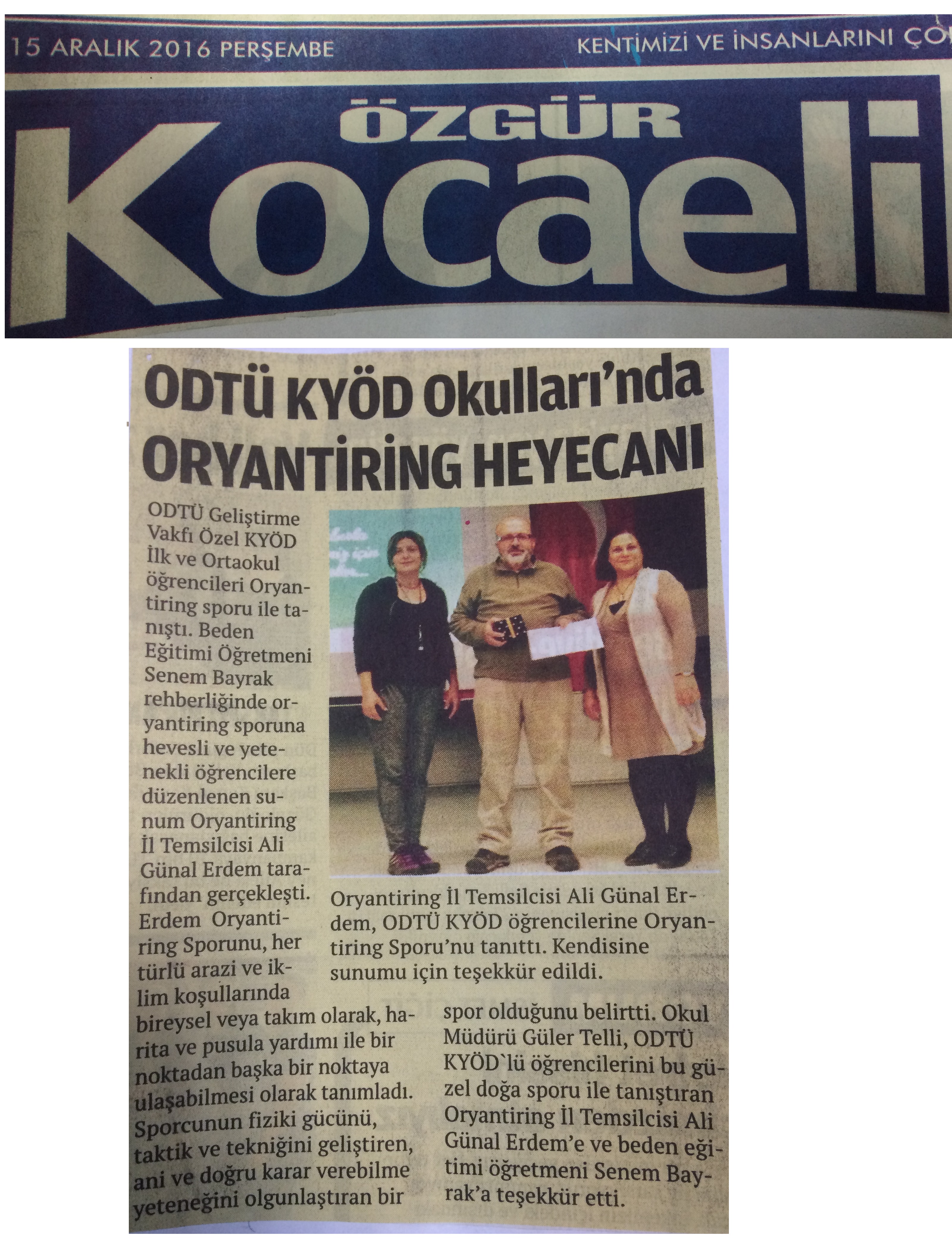 , ODTÜ KYÖD&#8217;de Oryantring Heyecanı&#8230;