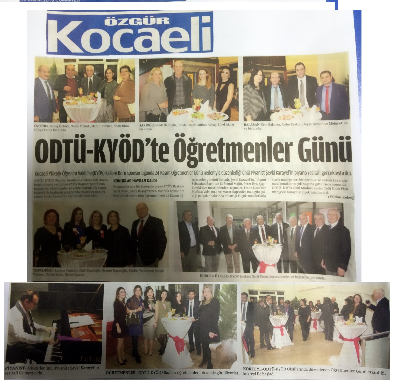 , ODTÜ KYÖD&#8217;de Öğretmenler Günü&#8230;