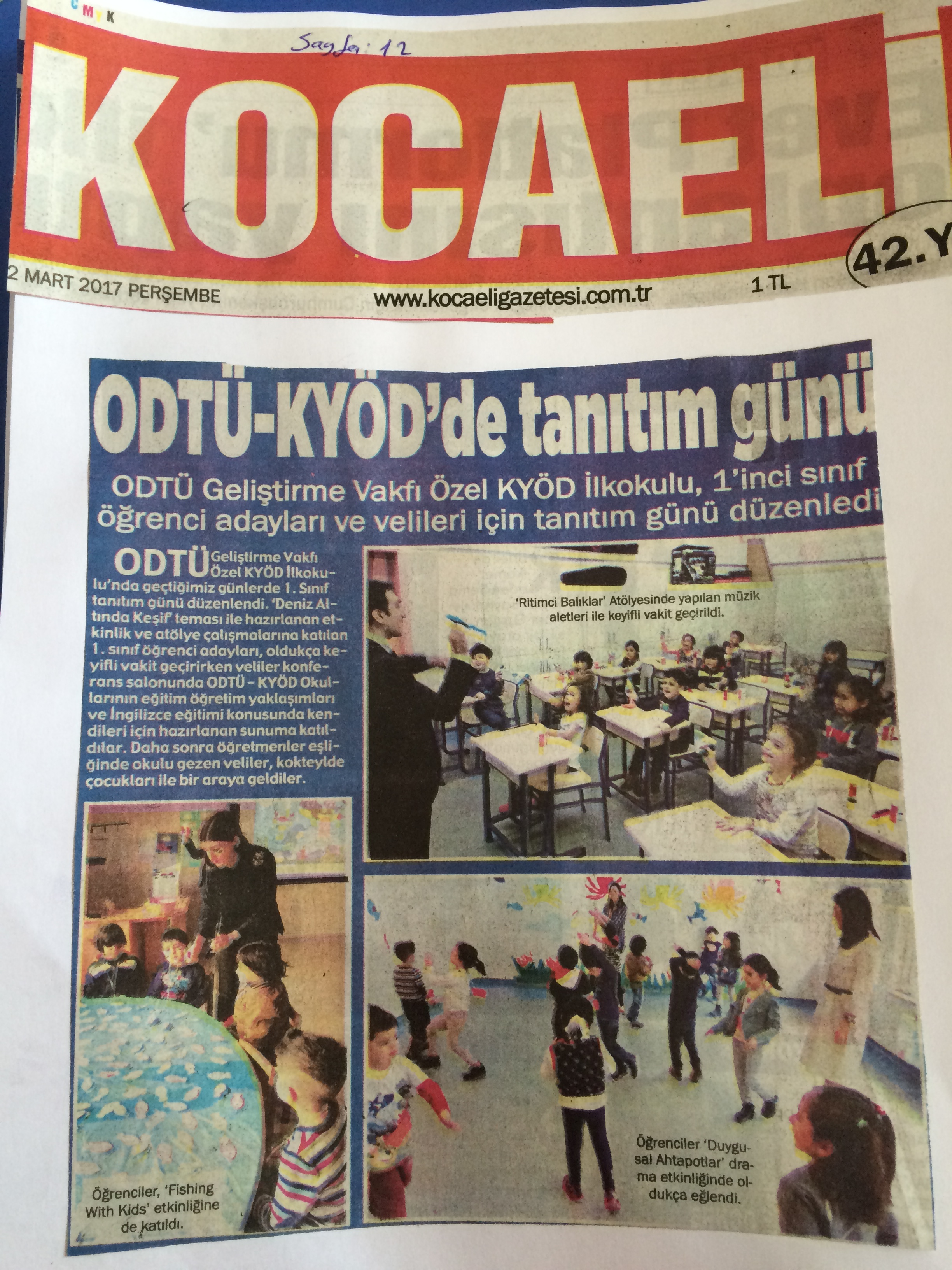 , ODTÜ KYÖD&#8217;den 1.Sınıf Tanıtım Günü&#8230;