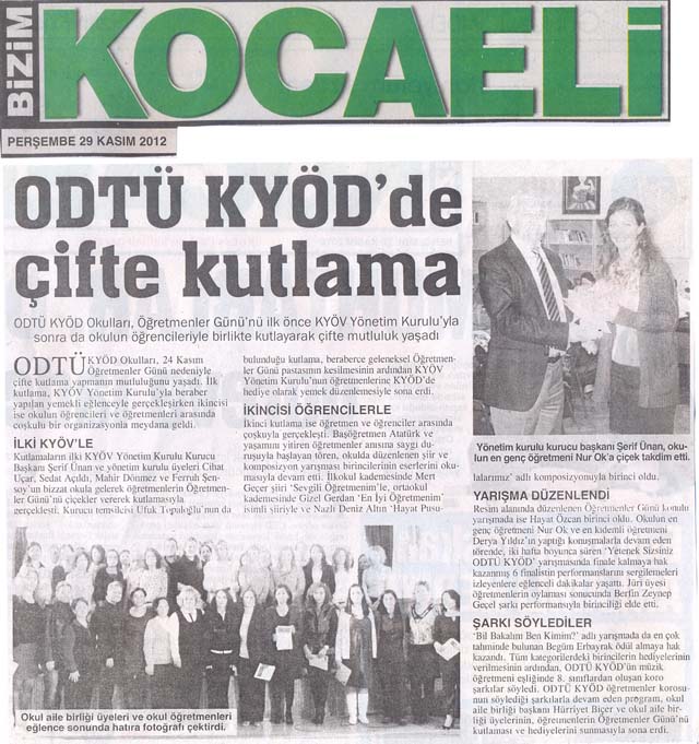 , ODTÜ KYÖD&#8217;de çifte kutlama&#8230;