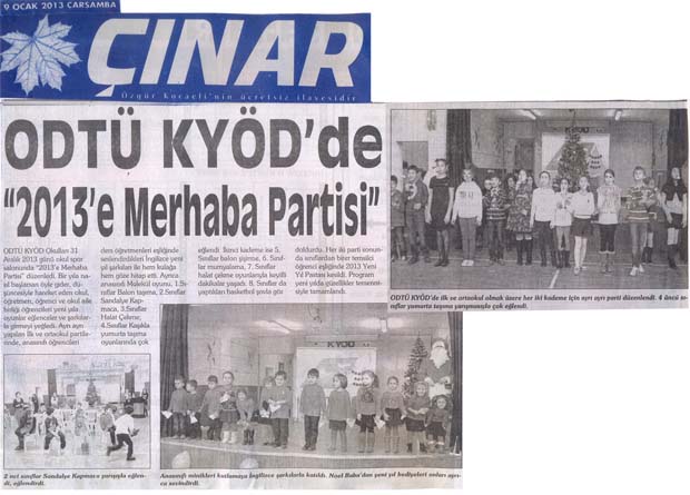 , ODTÜ KYÖD&#8217;den 2013&#8217;e merhaba&#8230;