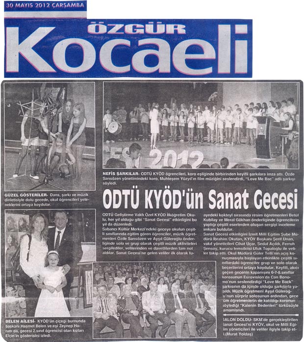 , ODTÜ KYOD&#8217;ün Sanat Gecesi&#8230;