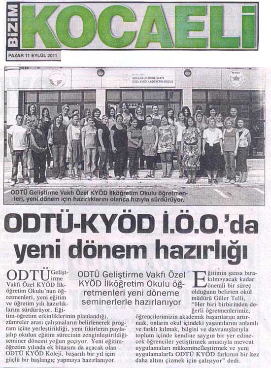 , ODTÜ-KYÖD İ.Ö.O.&#8217;da yeni dönem hazırlığı&#8230;