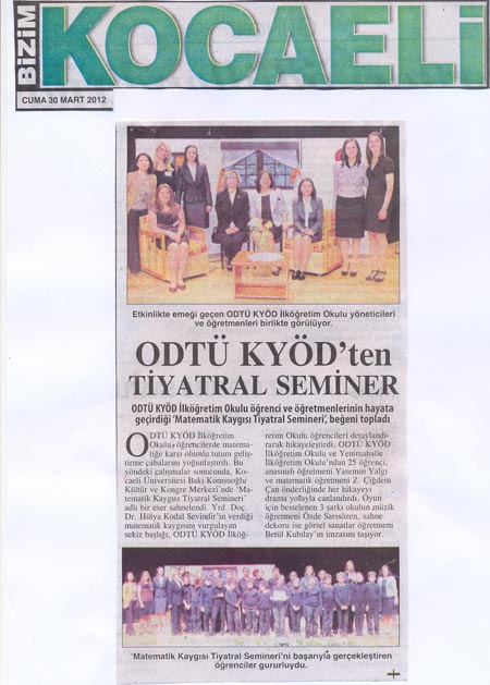 , ODTÜ KYÖD&#8217;den TİYATRAL SEMİNER&#8230;