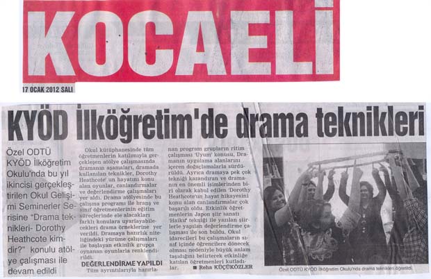 , KYÖD İlköğretim&#8217;de Drama Teknikleri&#8230;