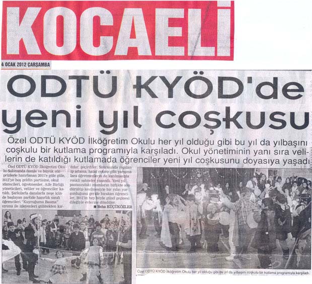 , ODTÜ-KYÖD&#8217; de yeni yıl coşkusu&#8230;