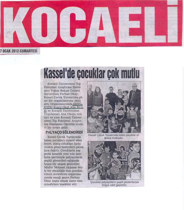 , Kassel&#8217;de çocuklar çok mutlu&#8230;