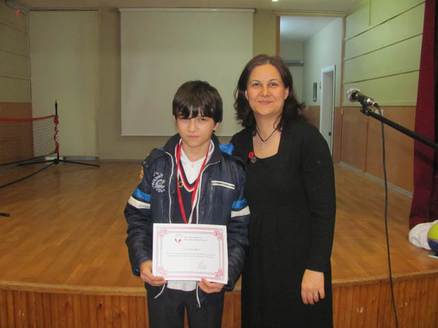 , Öğrencimiz  Burak OKKALI, Kocaeli Okçuluk Kulübünün düzenlediği yarışmada Kocaeli birincisi olmuştur.