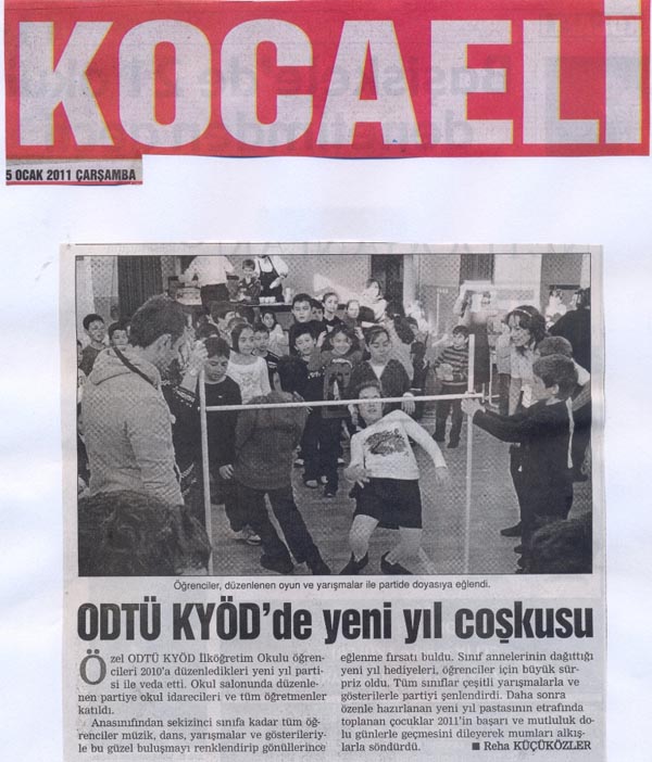 , ODTÜ-KYÖD&#8217;de yeni yıl coşkusu&#8230;