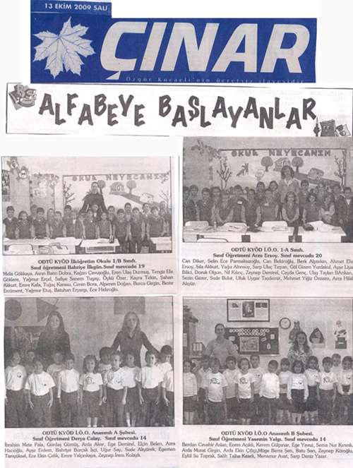 , ALFABEYE BAŞLAYANLAR&#8230;