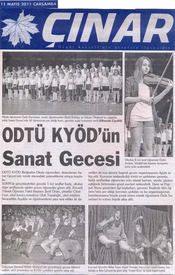 , ODTÜ KYÖD&#8217;ün Sanat Gecesi&#8230;