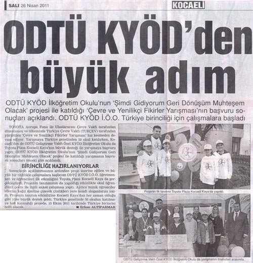 , ODTÜ-KYÖD&#8217; den büyük adım&#8230;