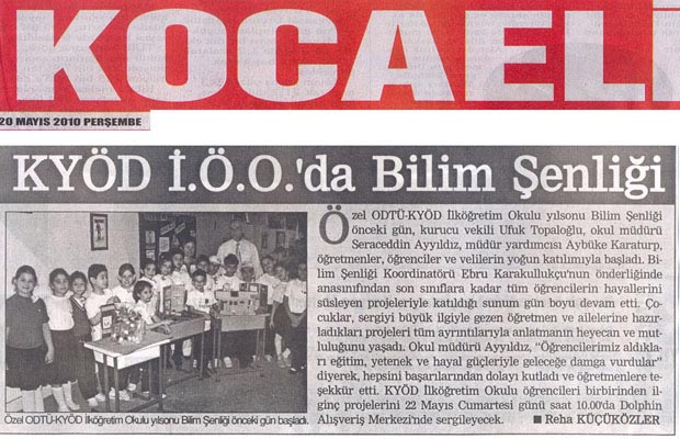 , KYÖD İ.Ö.O&#8217;da Bilim Şenliği&#8230;