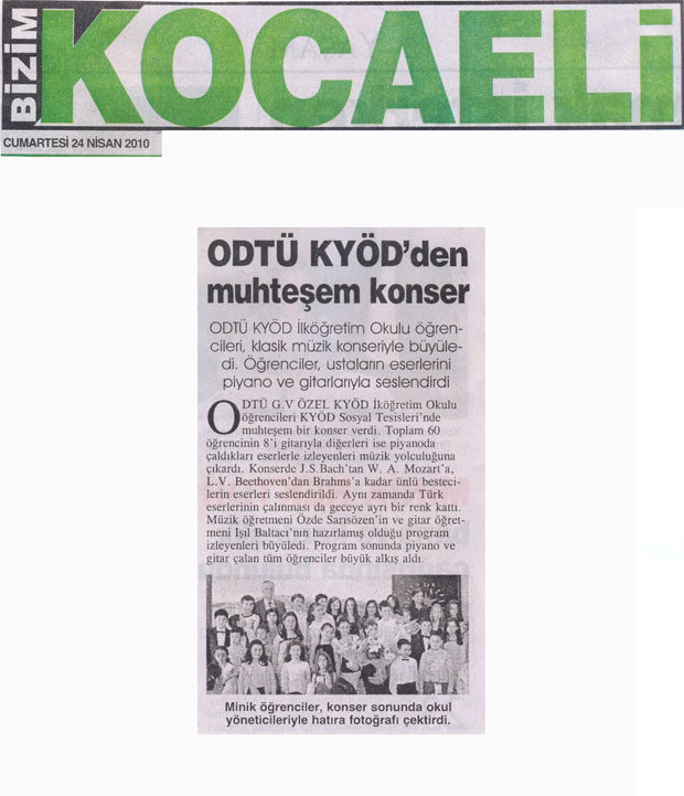 , ODTÜ KYÖD&#8217;den muhteşem konser&#8230;