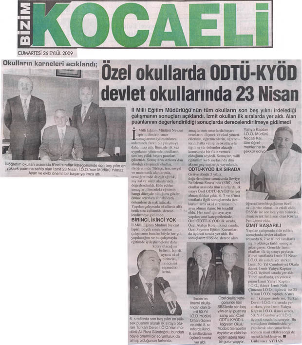 , OKULLARIN KARNELERİ AÇIKLANDI