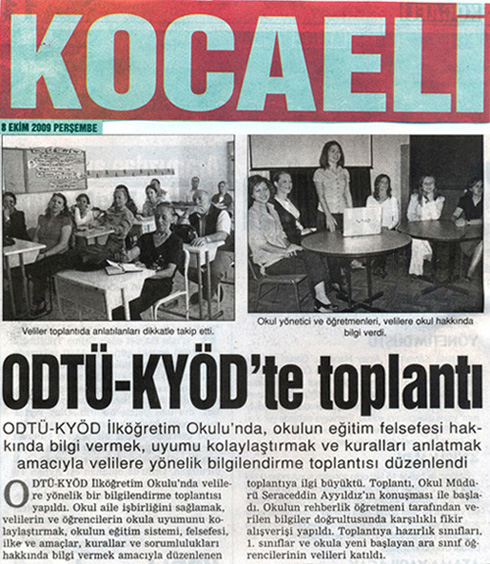 , ODTU-KYOD&#8217;TE TOPLANTI&#8230;