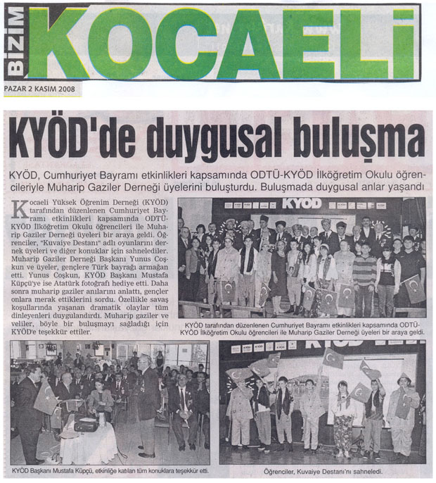 , KYÖD&#8217;DE DUYGUSAL BULUŞMA