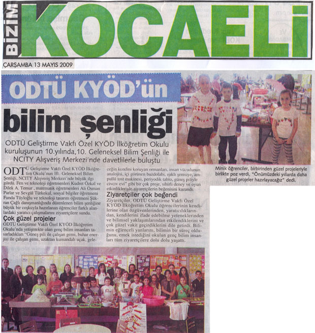 , ODTÜ-KYÖD&#8217;ÜN BİLİM ŞENLİĞİ