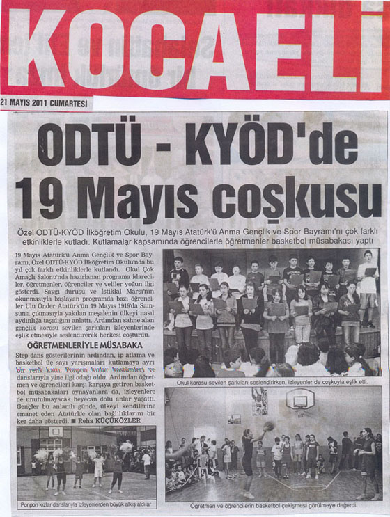 , ODTÜ-KYÖD&#8217;de 19 Mayıs coşkusu&#8230;