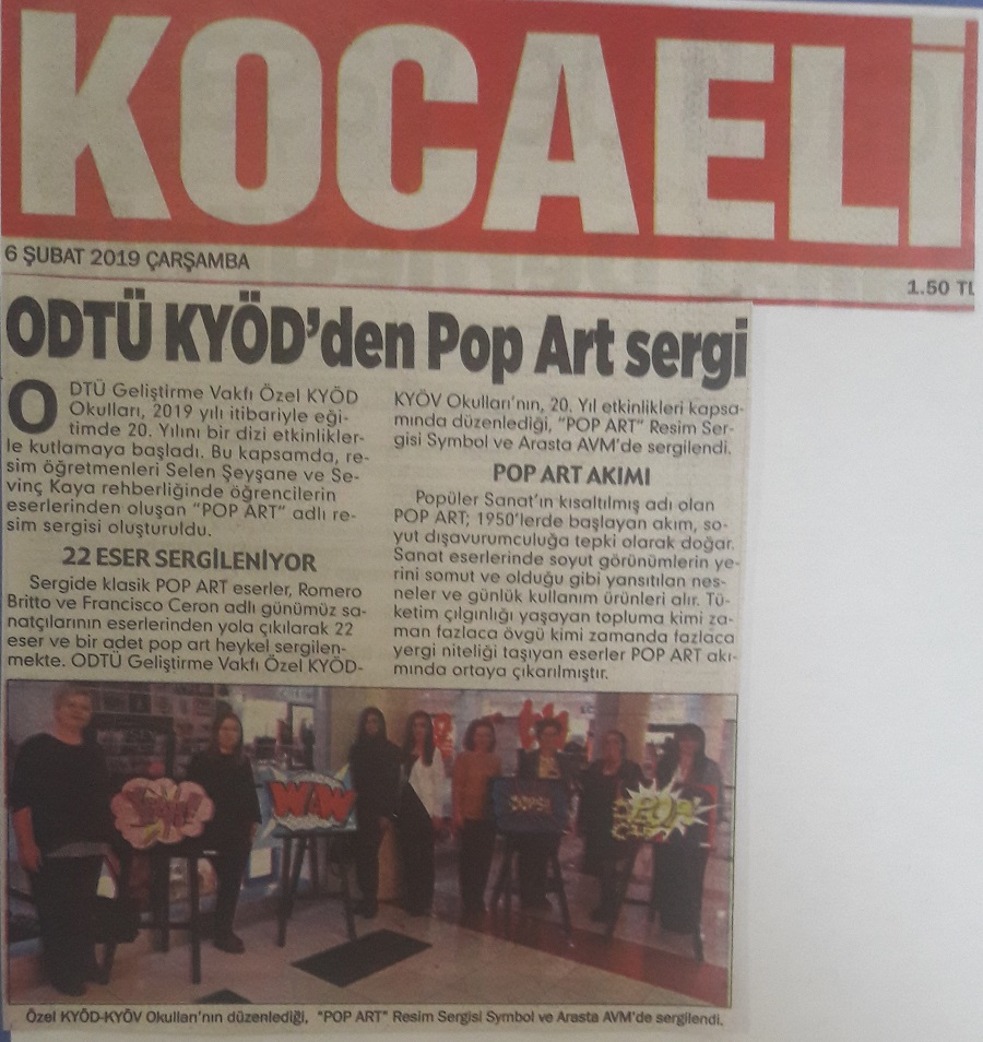 , ODTÜ KYÖD Pop-Art Sergisi&#8230;