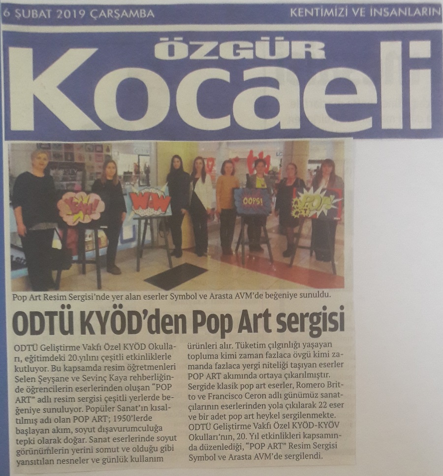 , ODTÜ KYÖD Pop-Art Sergisi&#8230;