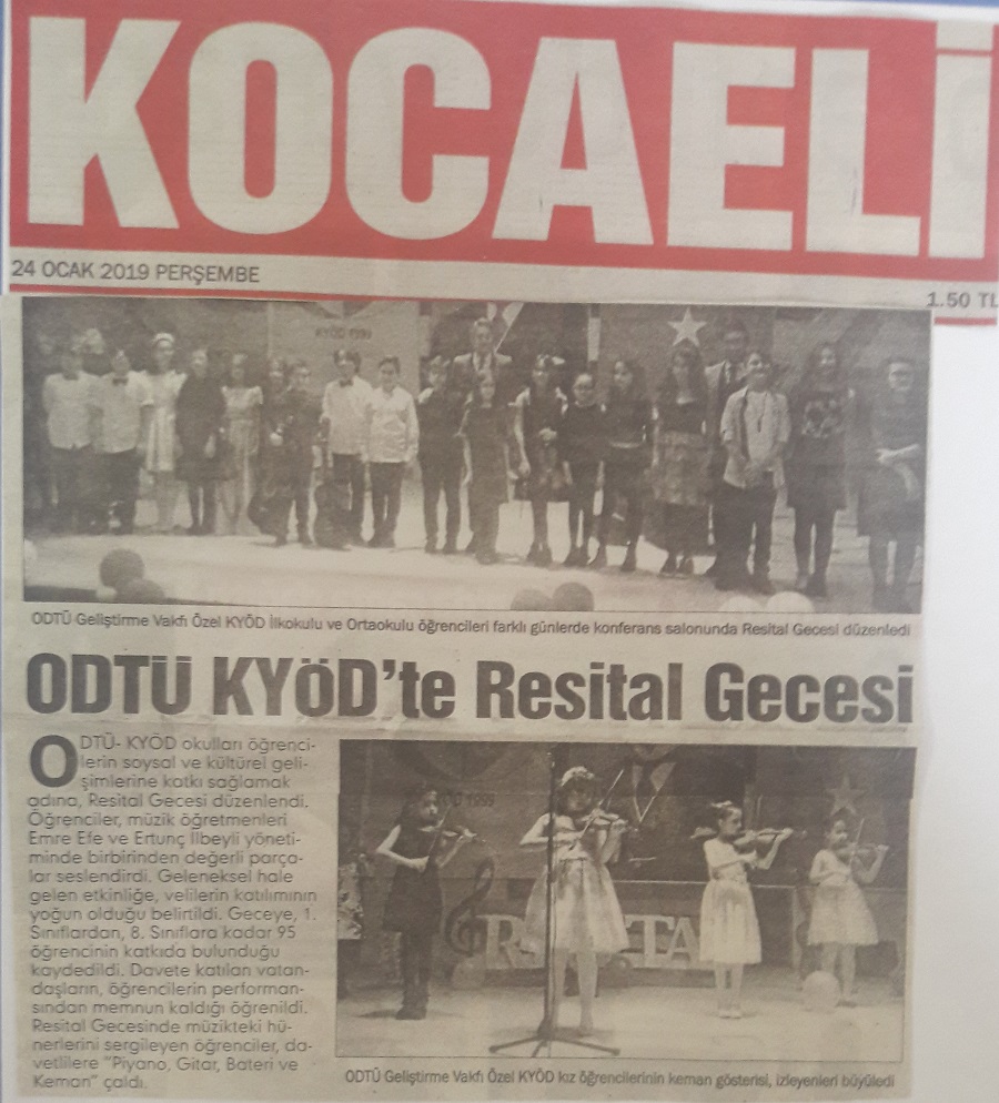 , ODTÜ KYÖD Resital Gecesi&#8230;