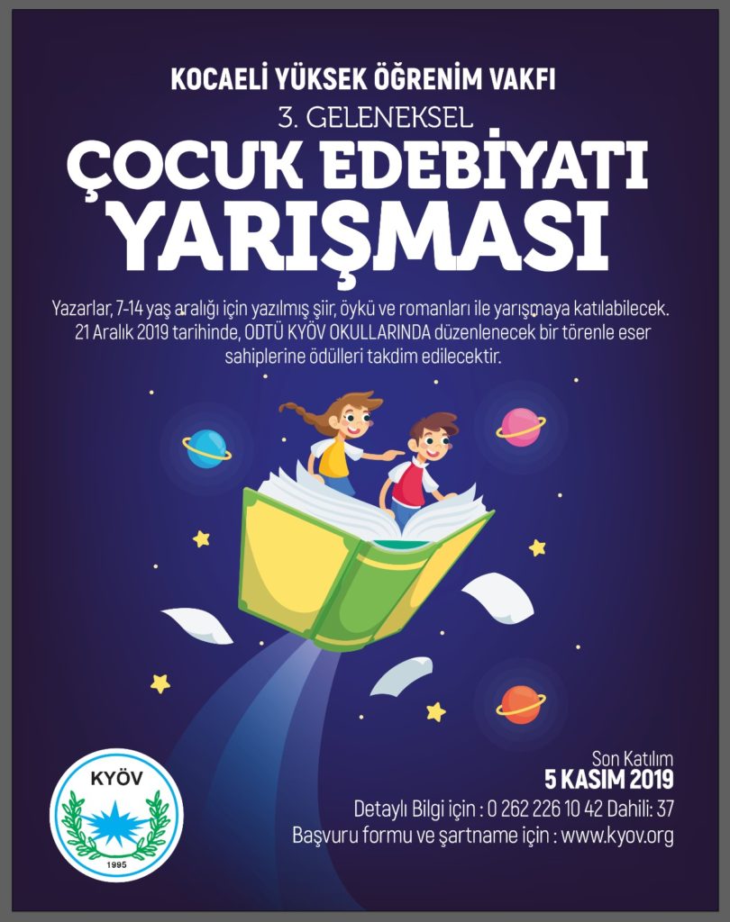 , KYÖV 3.Çocuk Edebiyatı Ödülleri Yarışması