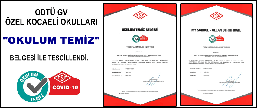 , Okulumuz &#8220;Okulum Temiz&#8221; Belgesini Aldı&#8230;