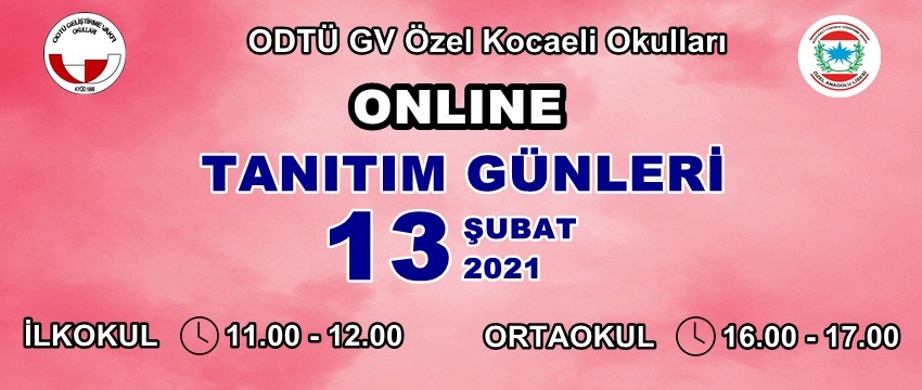 , Online Okul Tanıtım Günü&#8230;