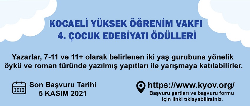 , Kocaeli Yüksek Öğrenim Vakfı 4. Çocuk Edebiyatı Ödülleri Yarışması&#8230;