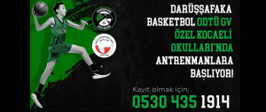 DAÇKA Basket Akademi Spor Okulu Antremanlarına 18 Aralık 2021'de Başlıyor...