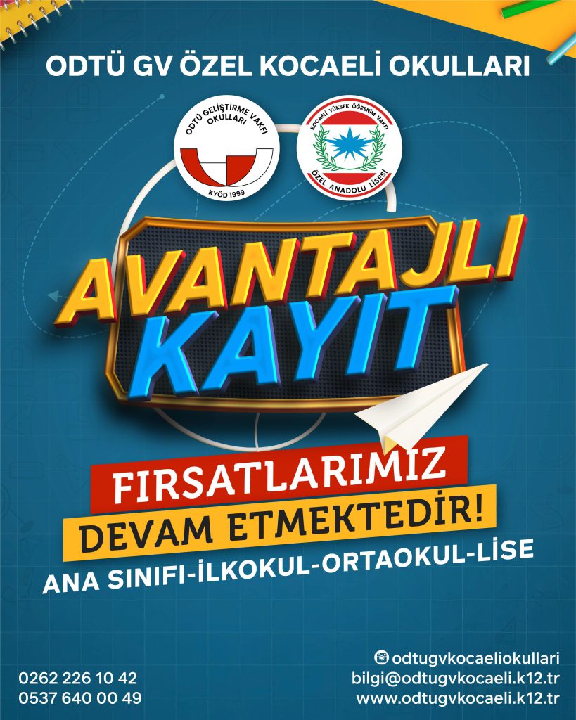 , Avantjlı Kayıt Fırsatlarımız Devam Etmektedir.