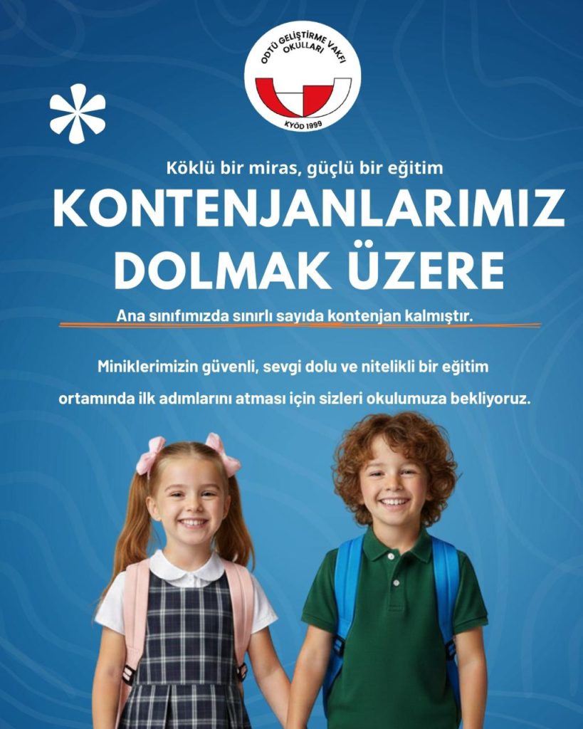 , 2026-2027 Eğitim &Ouml;ğretim yılı Kayıtlarımız Devam Etmektedir…