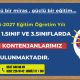 , 2026-2027 Eğitim &Ouml;ğretim Yılı Kayıtlarımız Devam Etmektedir…