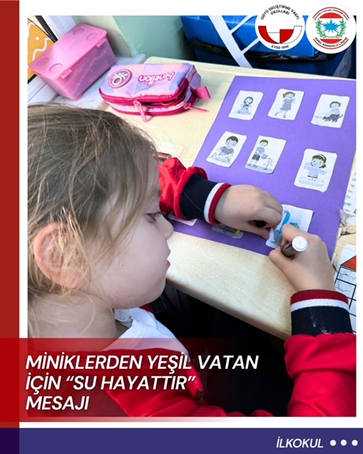 , Miniklerden “Su Hayattır” Mesajı…