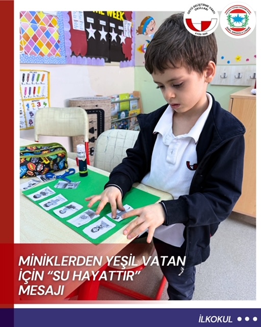 , Miniklerden “Su Hayattır” Mesajı…