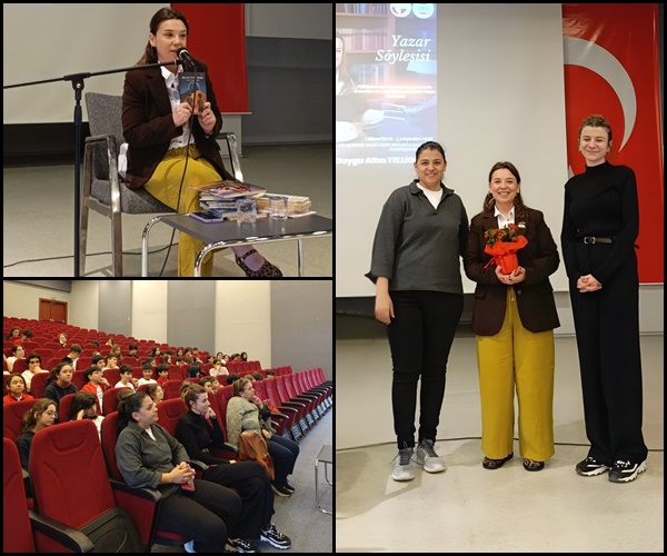 , Ortaokul ve Lise Öğrencilerimizin Yazar Söyleşisi…