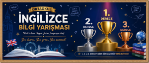 Ortaokul İngilizce URFODU Bilim Temelleri Bilgi Yarışması...